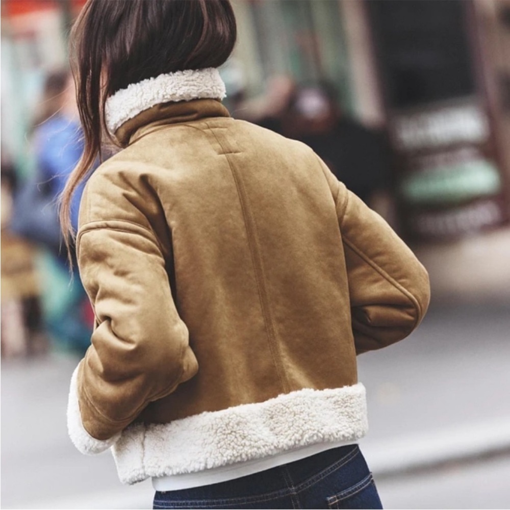 VIRAL NEW ZARA DOUBLE-FACED JACKET LUXURY JACKET SIZE M - Picture 11 of 15
